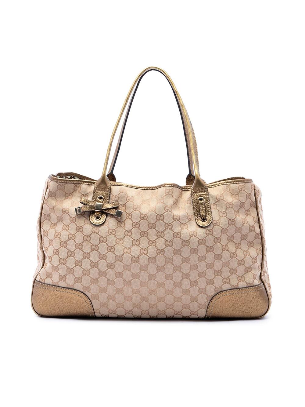 Gucci Gg Canvas Princy Tote Pre-Loved #362392G54B